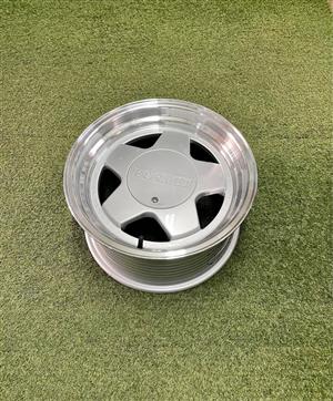 15 INCH BORBET (5 SPOKE) DESIGN RIM SET