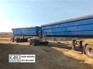 2014 SA Truck Bodies 45m³ Side Tipper