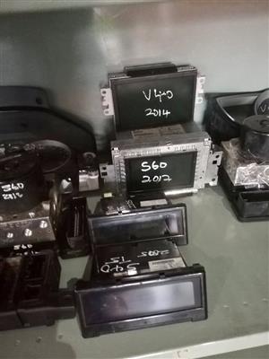 VOLVO S60-S40-V40 NAVIGATION DISPLAY FOR SALE