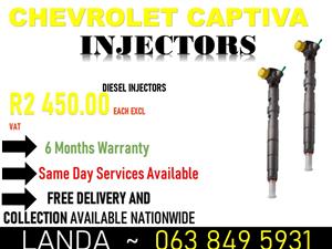 CHEVROLET CAPTIVA INJECTORS 