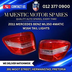  2011 Mercedes-Benz ML350 4MATIC W164 Tail Lights – Used | For Sale 