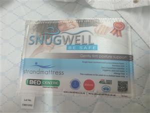 Snugwell Be safe Strandmattress 3/4 Like New