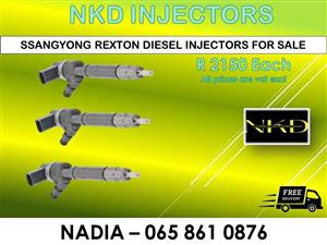 Ssangong Rexton diesel injectors for sale