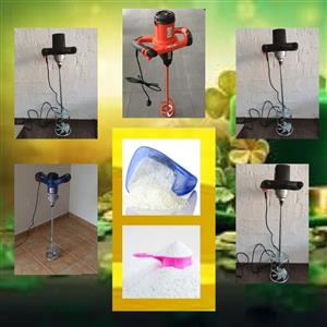 “Hand‑held detergent mixer, 50L batches, speed control, free formulation book, 2