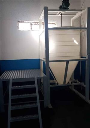 3500 litre Cone shape mixers