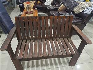 Wooden Couch set