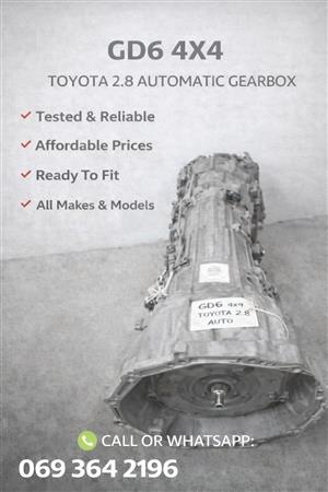 TOYOTA GD6  4X4 AUTOMATIC GEARBOX