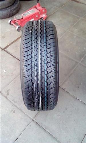 265/60/18 Dunlop Grandtrek AT25 brand new tyre for replacement or spare 