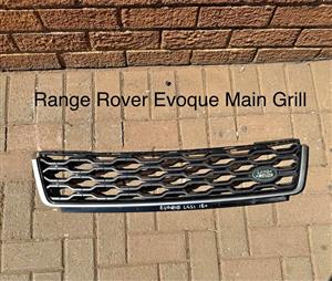 Range Rover Evoque Facelift Main Grill