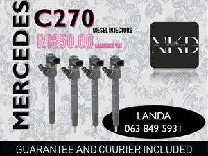 MERCEDES BENZ C270 DIESEL INJECTORS VENTERSBURG FREE STATE 