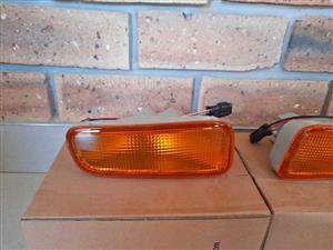 ISUZU KB 1999/04 BRAND NEW BUMPER LAMPS AMBER TYPE FORSALE PRICE R150 EACH