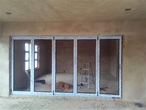Aluminium windows and doors full installation and guarantee 