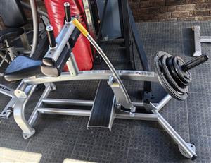 Cybex seated calf raise plate loaded   