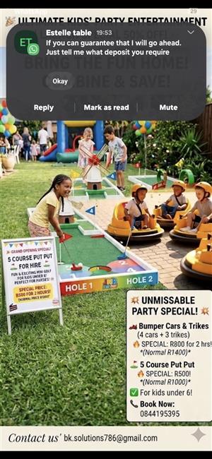 Kids Party Hire