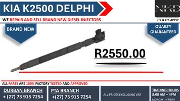 Kia K2500 Delphi Diesel Injectors 
