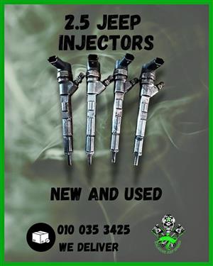 Used 2.5 Jeep Injectors 