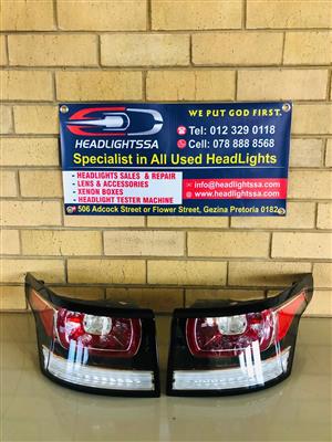 Range Rover Sport left and right side taillights 