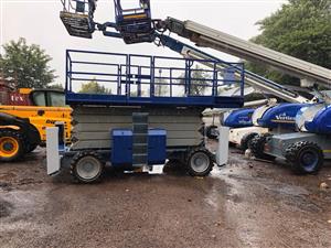 Cherry Picker Genie 34 Gs 5390 Rt 4x4 18 15m Scissor Lift Hh Sale Hire Junk Mail