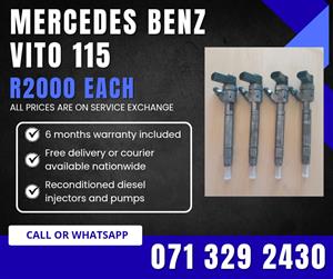 MERCEDES  115 injectors 