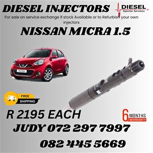Nissan Micra 1.5 Diesel Injectors
