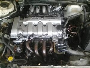 Mazda 626 16v engin and gearbox with computerbox