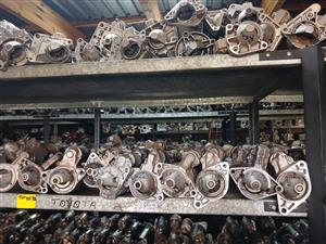 TOYOTA STARTERS VARIOUS MODELS call for info 