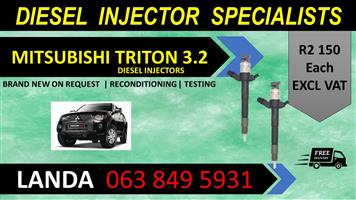 MITSUBISHI TRITON 3.2 DIESEL INJECTORS FOR SALE OR RECON WITH WARRANTY 