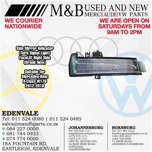 Side Mirror Indicator (Turn Signal Light) FaceLift Right Side (Brand New) Suitable for Mercedes-Benz