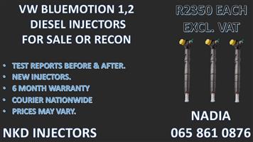 DIESEL INJECTORS FOR SALE FOR VW BLUEMOTION - RELAIBLE