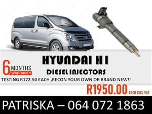 INJECTORS FOR HYUNDAI H1 FOR SALE