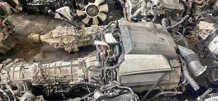 Bmw x5. 4.4i Engine. water cooled alternator type engine.