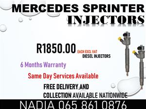 MERCEDES BENZ SPRINTER DIESEL INJECTORS FOR SALE