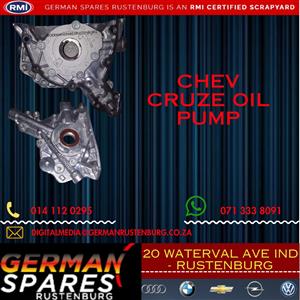 Chevrolet Cruze oil Pump For Sale.