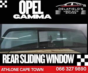 Opel Gamma Utility Rear Sliding Window for Sale