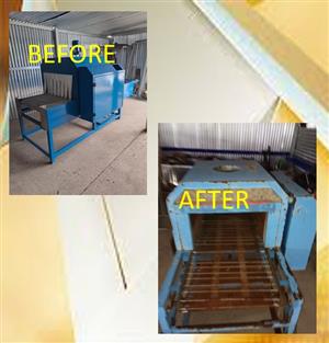 Shrinkwrap machine, maintenance repairs