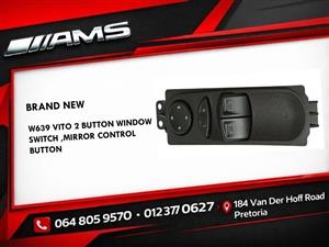 NEW W639 BUTTON WINDOW SWITCH VITO 2 BUTTON