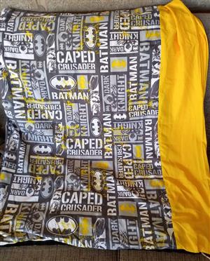 BATMAN CURTAINS + FREE PILLOWCASES+ CAPE