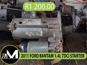 2011 FORD BANTAM 1.4L TDCi STARTER