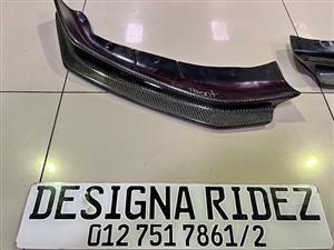 BMW G30 5-SERIES CARBON 2-PIECE FRONT SPLITTER AVAILABLE.