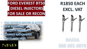 DIESEL INJECTORS FOR SALE FOR FORD EVEREST BT50 - NATIONWIDE