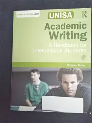 ACADEMIC WRITING . A HANDBOOK FOR INTERNATIONAL STUDENTS