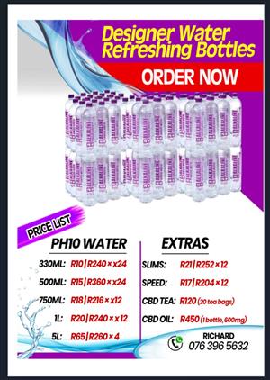 Alkaline Designer Water