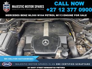 Mercedes Benz ML500 W163 M113 engine for sale