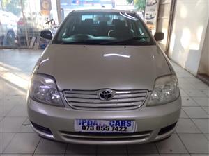 2007 Toyota Corolla 1.6 GLE petrol manual  petrol Gold color mileage 95000km