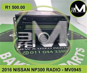 RADIO - NISSAN NP300