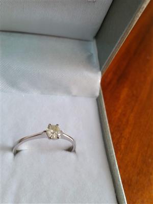 Beautiful engagement ring! 