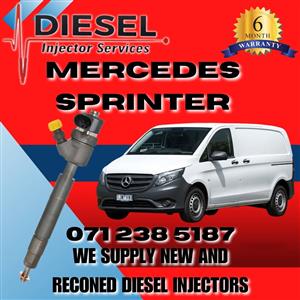 MERCEDES SPRINTER DIESEL INJECTORS FOR SALE OR RECON
