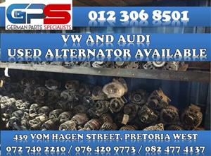 VW AND AUDI USED ALTERNATOR AVAILABLE 