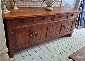 Sideboard / Server Dining - Solid Oregon Pine
