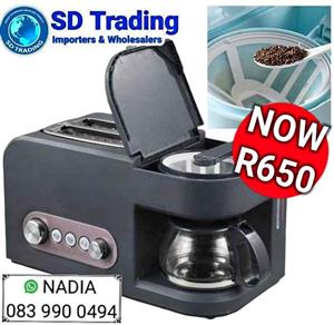 Breakfast Maker 2 in 1 - Toaster/Coffee Maker